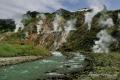 El valle de Los Géiseres en la Pemninsula de Kamchatka es uno de los puntos mas activos de la tierra